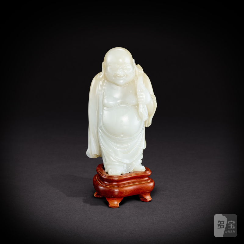 A set of eighteen jade Luohan figures, 20th century | 二十世紀 玉雕十八羅漢一套 - 图9